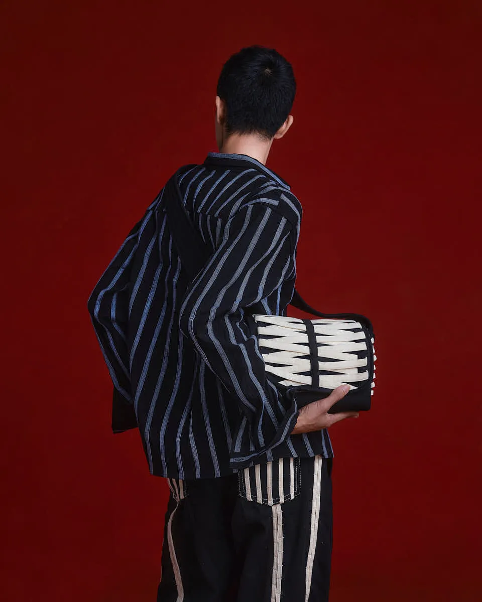 3D Striped Long Sleeves Shirt