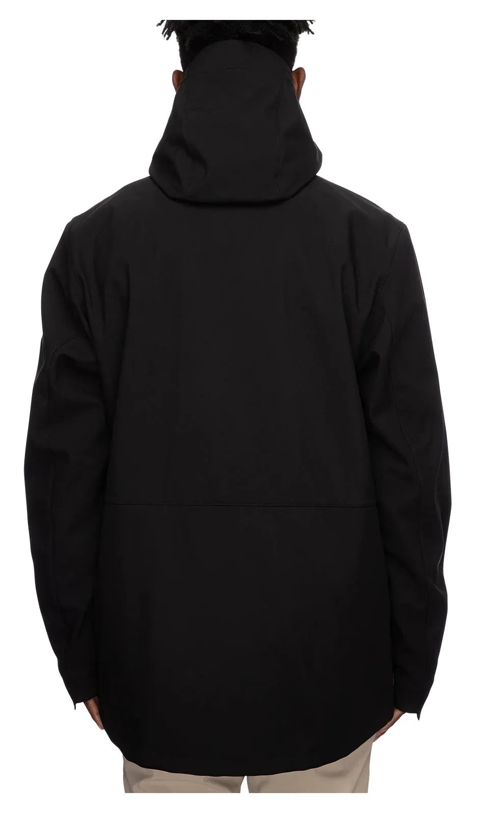 686 Smarty Phase Softshell Mens Snow Jacket Black