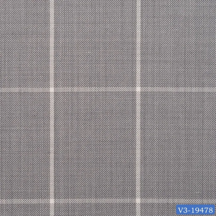 Abalone Grey Windowpane Long Suit