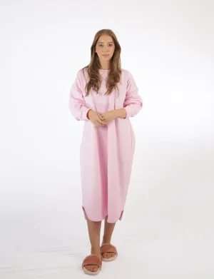 Abbi - Fleece Lounger x Light Pink