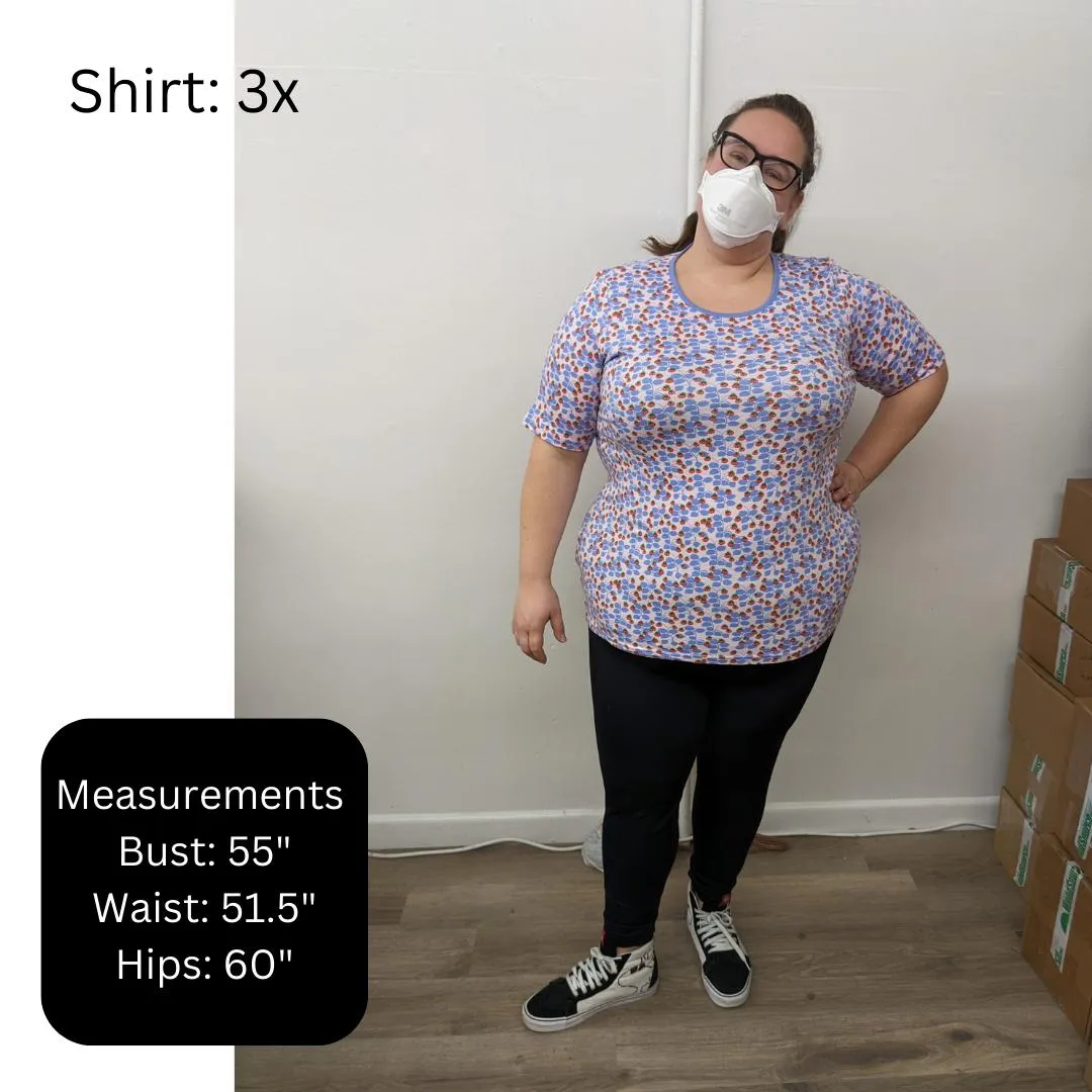Adult's Radish - Camelia Short Sleeve Shirt