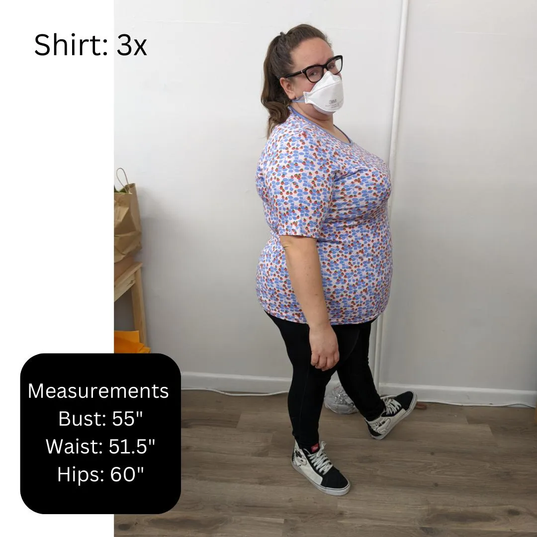 Adult's Radish - Camelia Short Sleeve Shirt