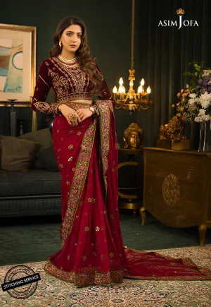 AJMR-06 | Asim Jofa Makhmal Royal Valvet Collection 2021 | Unstitched Valvet Suits
