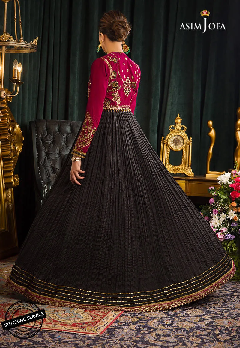 AJMR-08 | Asim Jofa Makhmal Royal Valvet Collection 2021 | Unstitched Valvet Suits