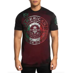 American Fighter Freemont T-Shirt Rusted Red
