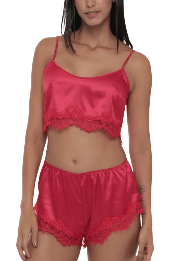 Amor y Amistad Short Set - Red