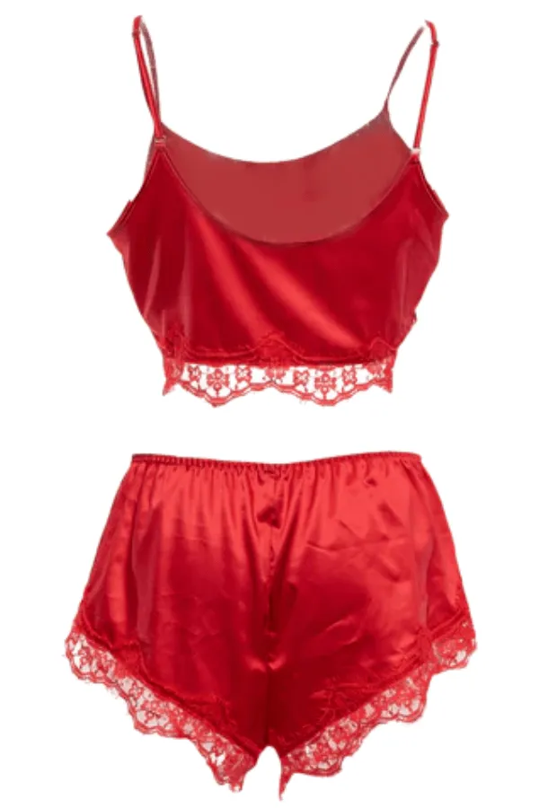 Amor y Amistad Short Set - Red