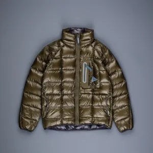And Wander Diamond Stitch down jacket Khaki