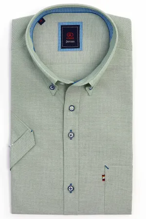 Andre Oslo Short Sleeve Shirt - Sage