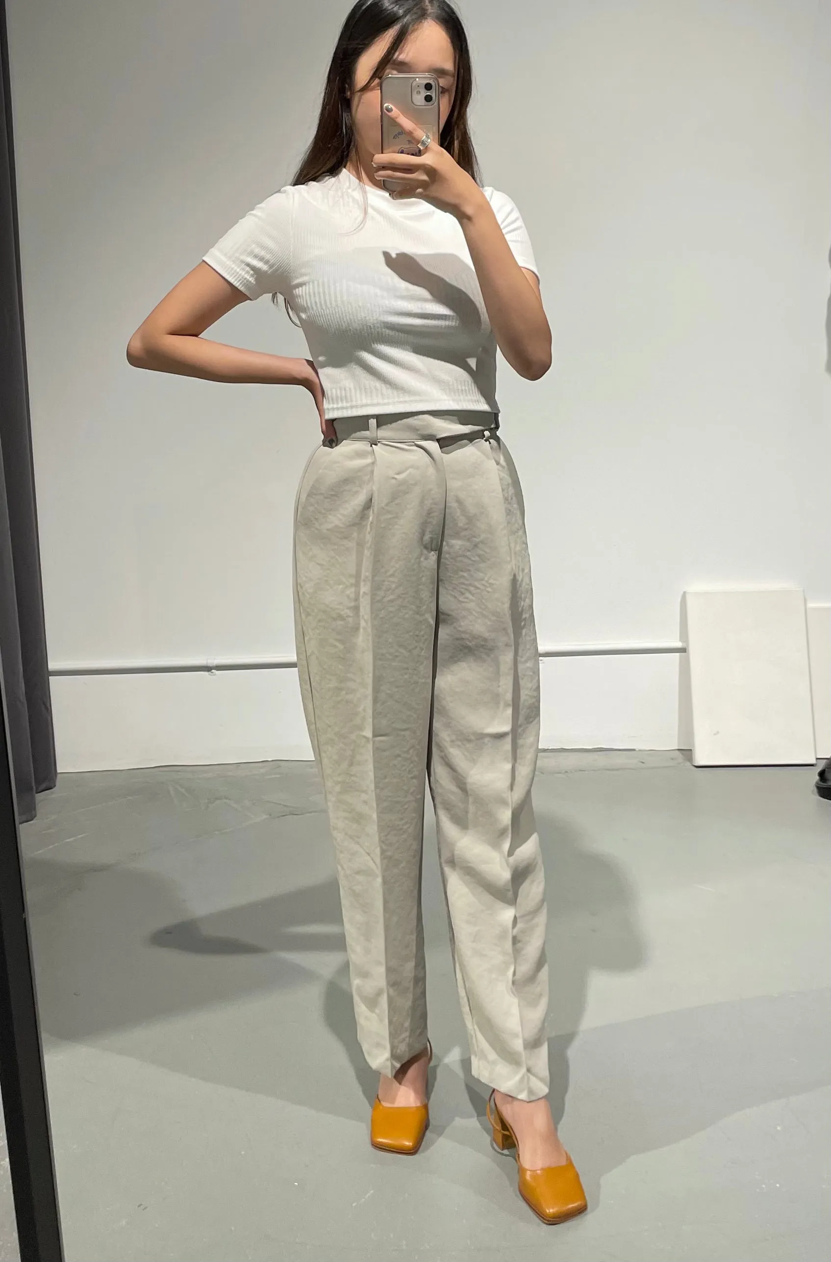Aphrodite Rib Crop T