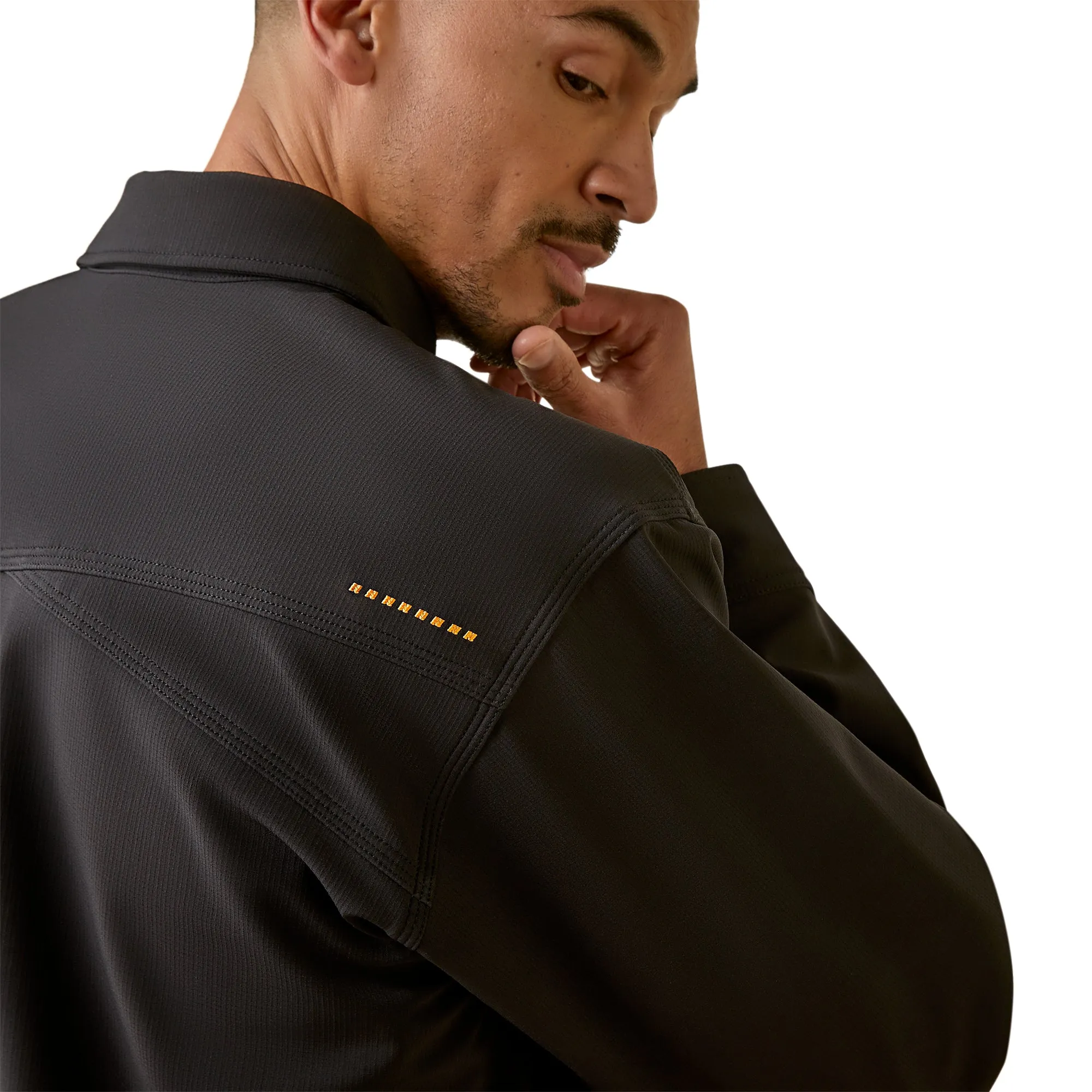 Ariat Men Rebar Dura Stretch Utility Softshell Shirt Jacket