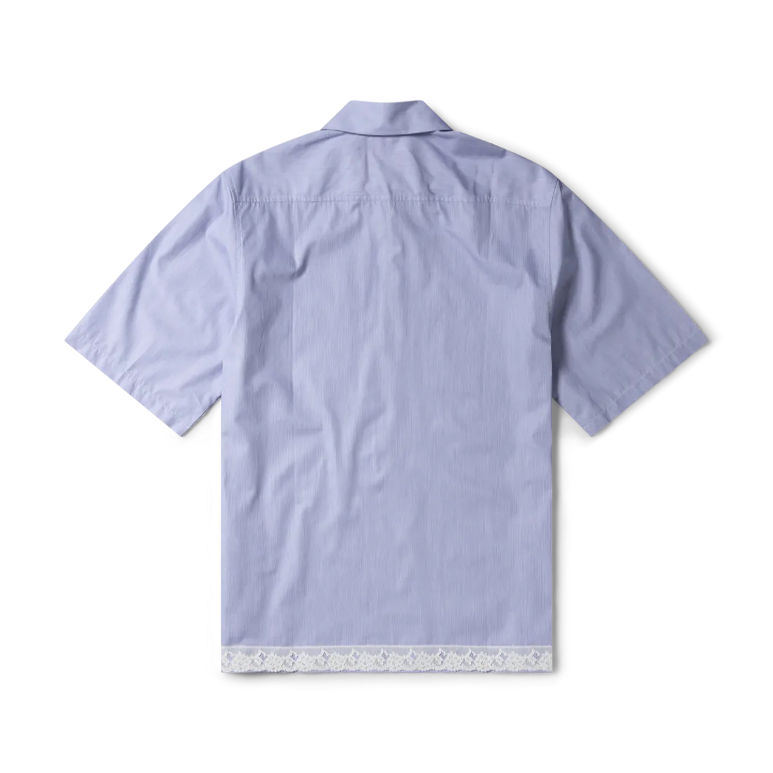 Aries Lace Trim D Shirt Navy
