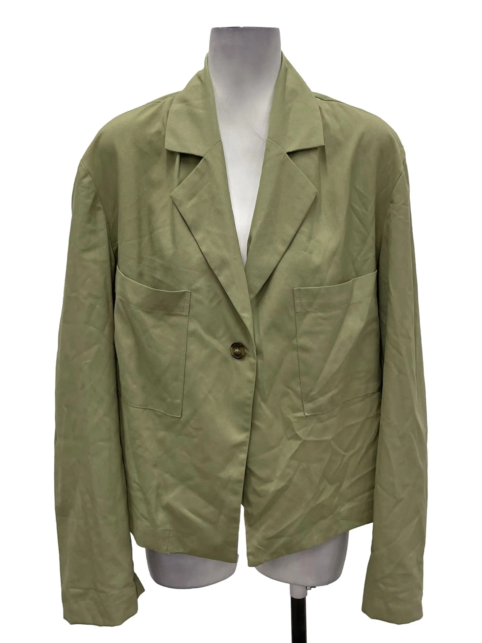 Army Green Blazer