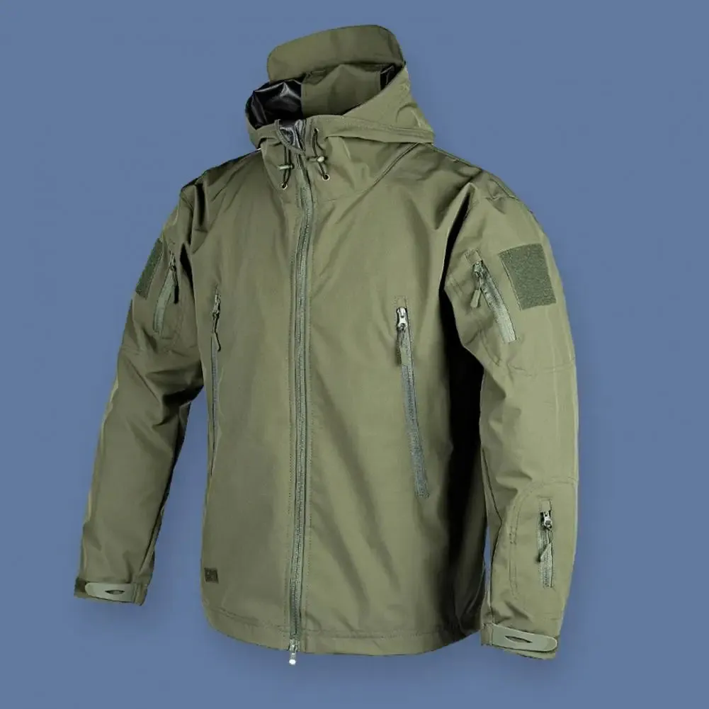 Army Jacket Thermal Handcrafted Coat Hiking Hooded Outdoors Softshell Men Outdoor Spring Sports Military Jacke Coat Big savings Winter Military