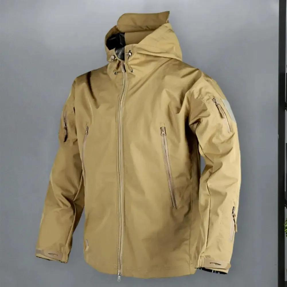 Army Jacket Thermal Handcrafted Coat Hiking Hooded Outdoors Softshell Men Outdoor Spring Sports Military Jacke Coat Big savings Winter Military