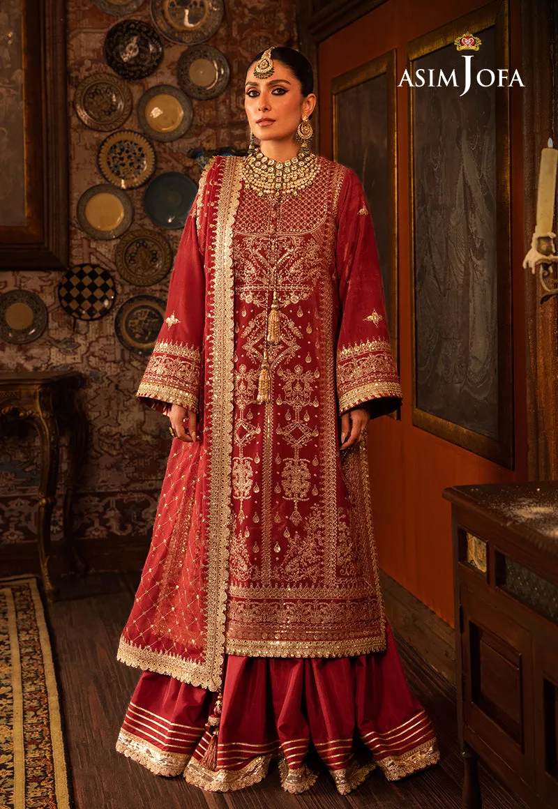 ASIM JOFA | MAKHMAL - WEDDING VELVET | AJMM-10