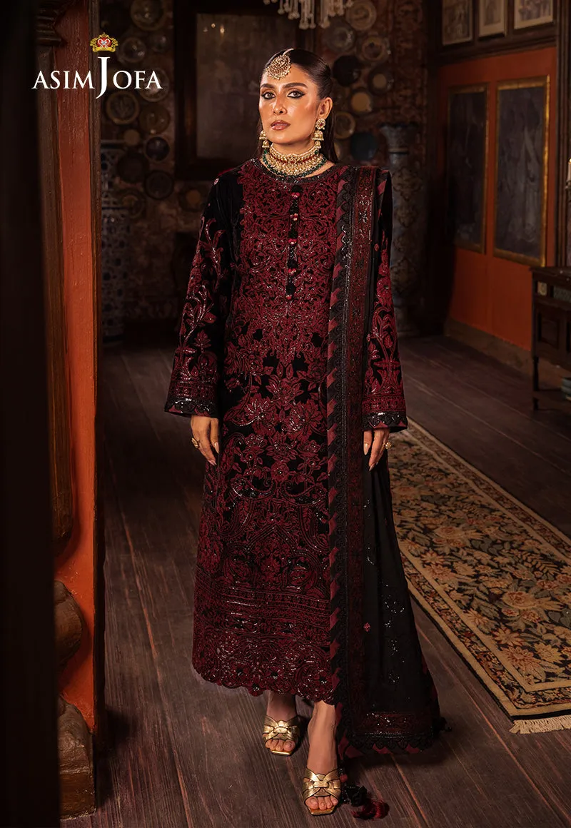 ASIM JOFA | MAKHMAL - WEDDING VELVET | AJMM-12