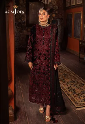 ASIM JOFA | MAKHMAL - WEDDING VELVET | AJMM-12