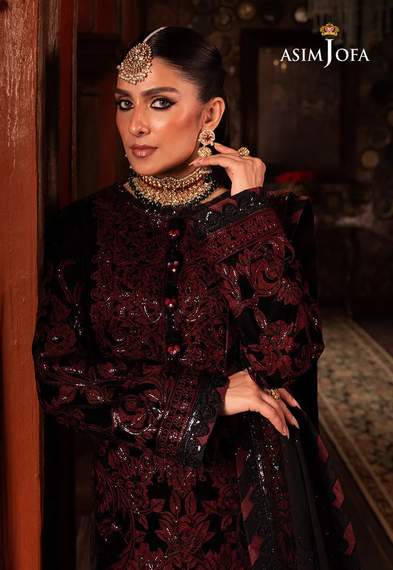 ASIM JOFA | MAKHMAL - WEDDING VELVET | AJMM-12