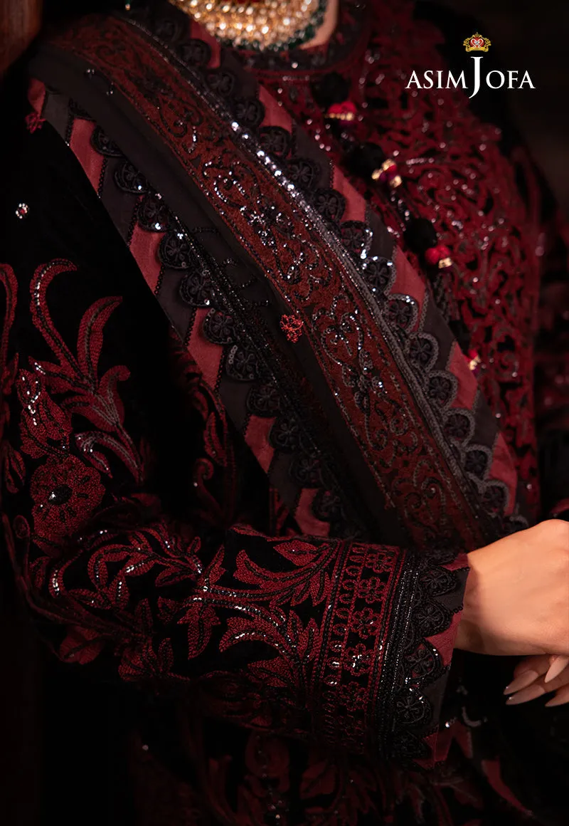 ASIM JOFA | MAKHMAL - WEDDING VELVET | AJMM-12