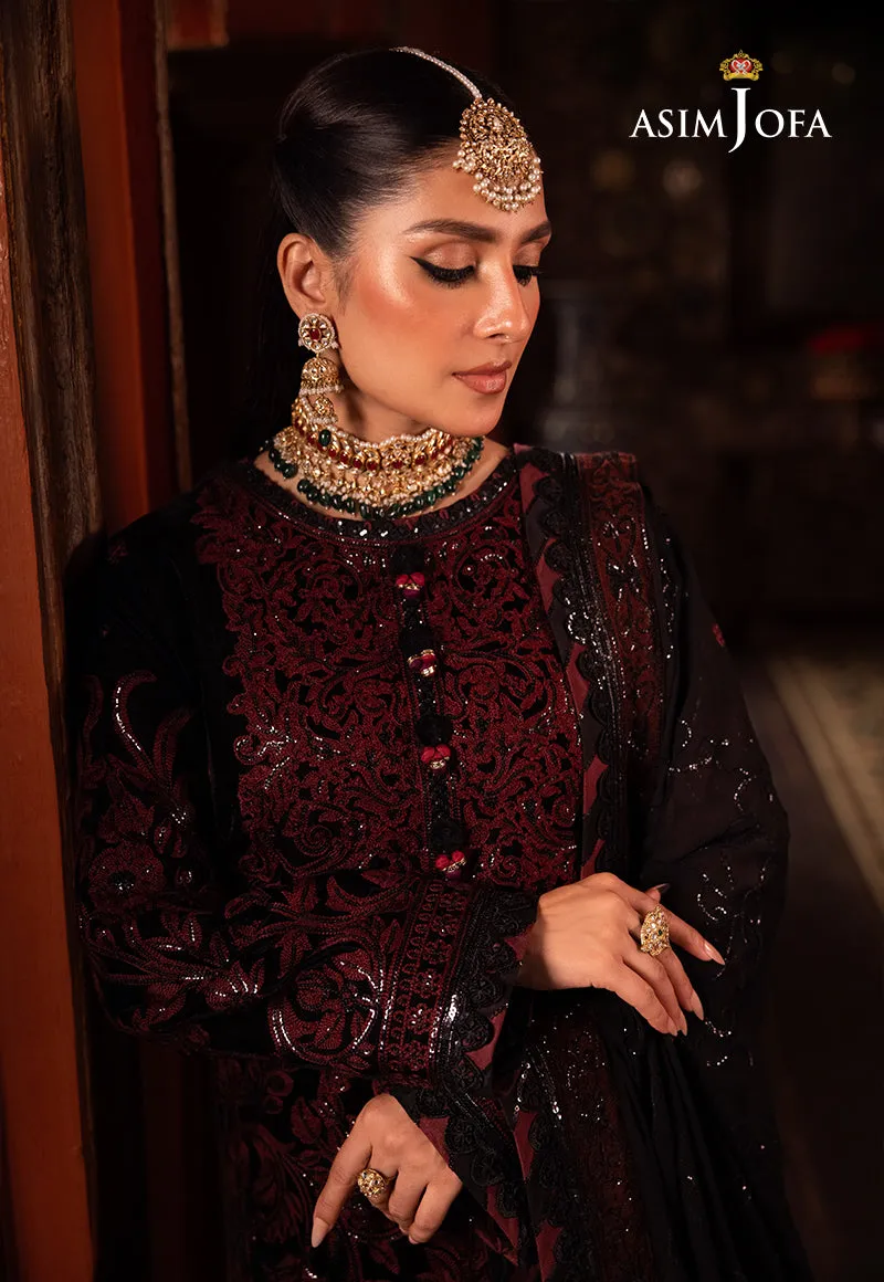 ASIM JOFA | MAKHMAL - WEDDING VELVET | AJMM-12