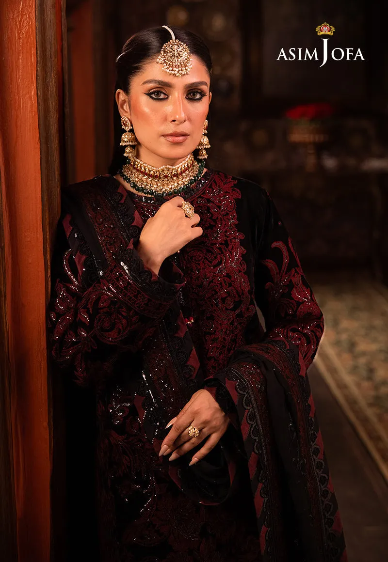 ASIM JOFA | MAKHMAL - WEDDING VELVET | AJMM-12