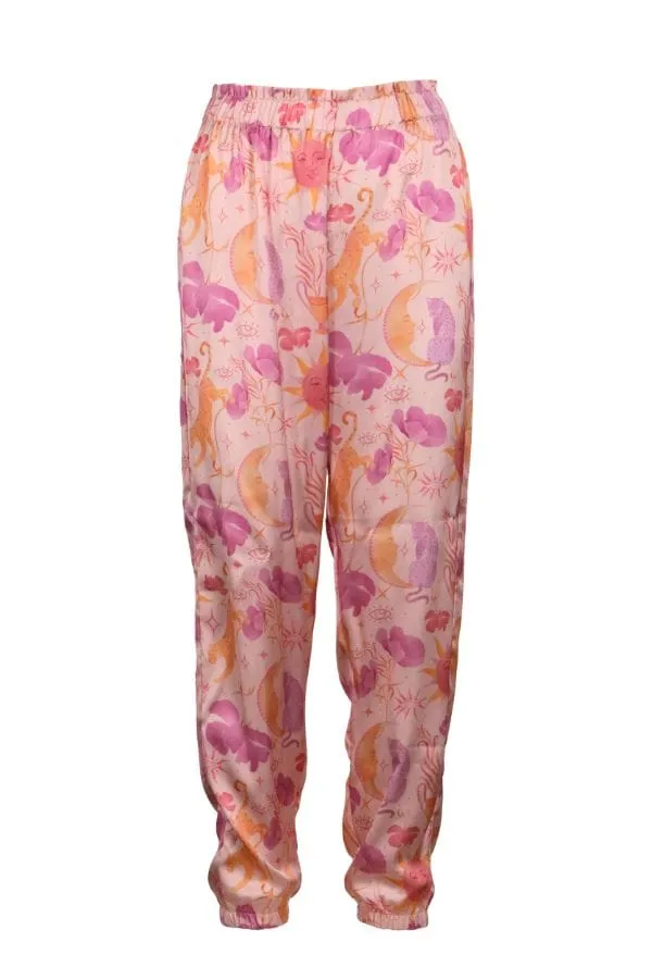 Astra Pant PJ Set - Blush