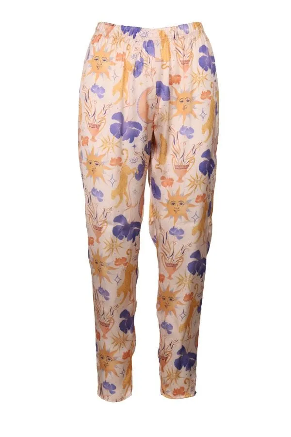 Astra Pant PJ Set - Cream