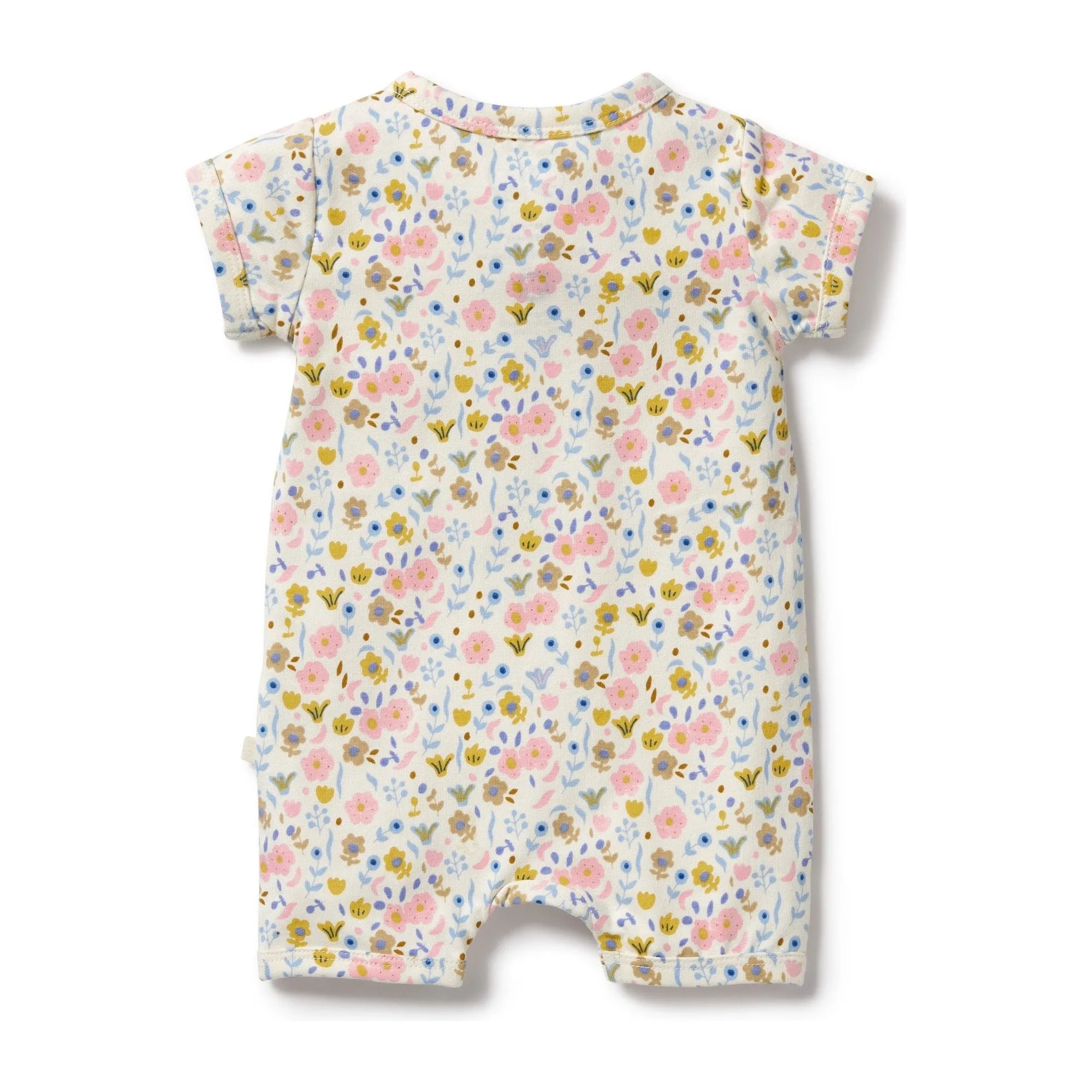 Ava Floral Organic Boyleg Zipsuit