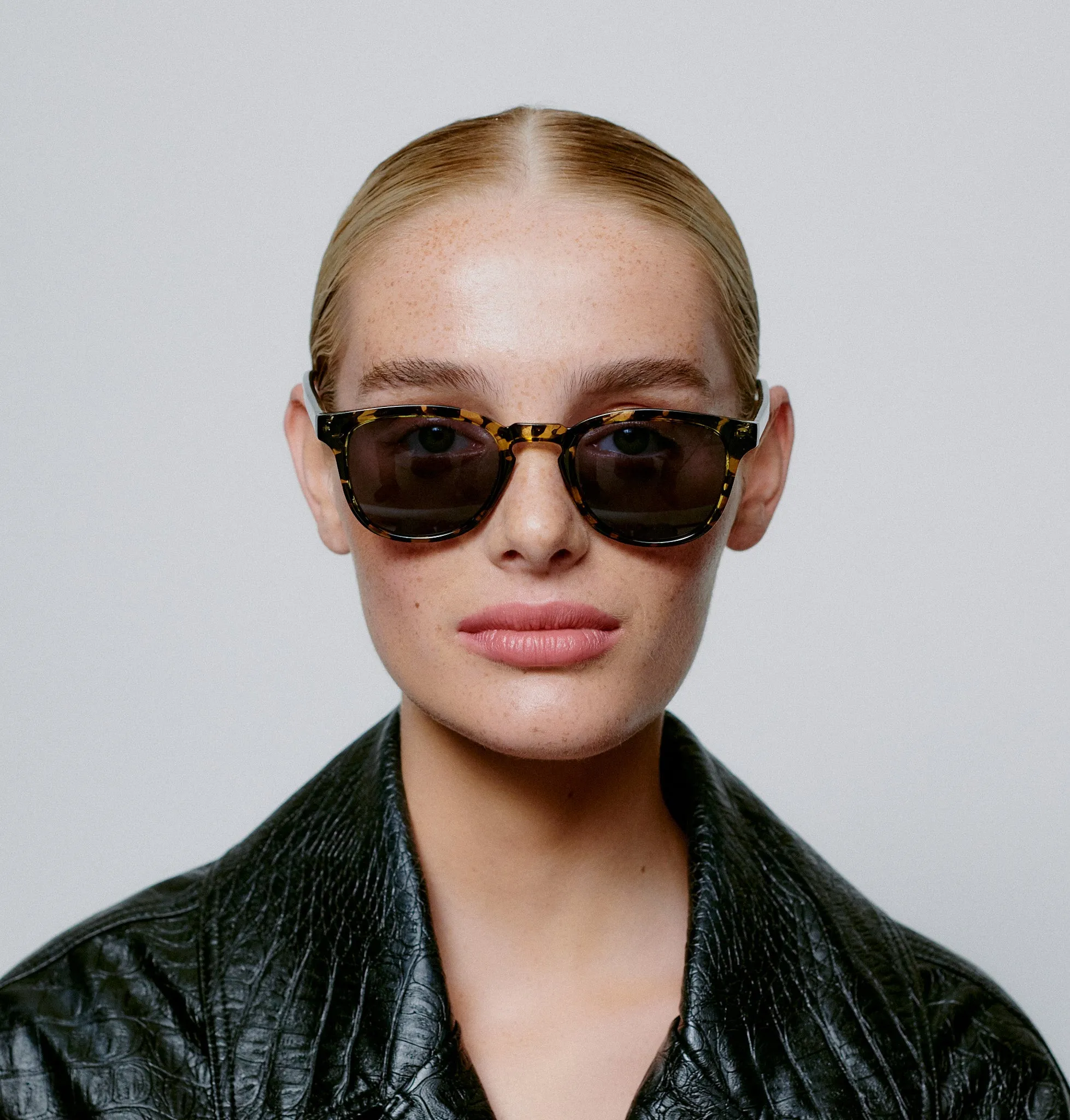 Bate Sunglasses -  Black / Yellow Tortoise