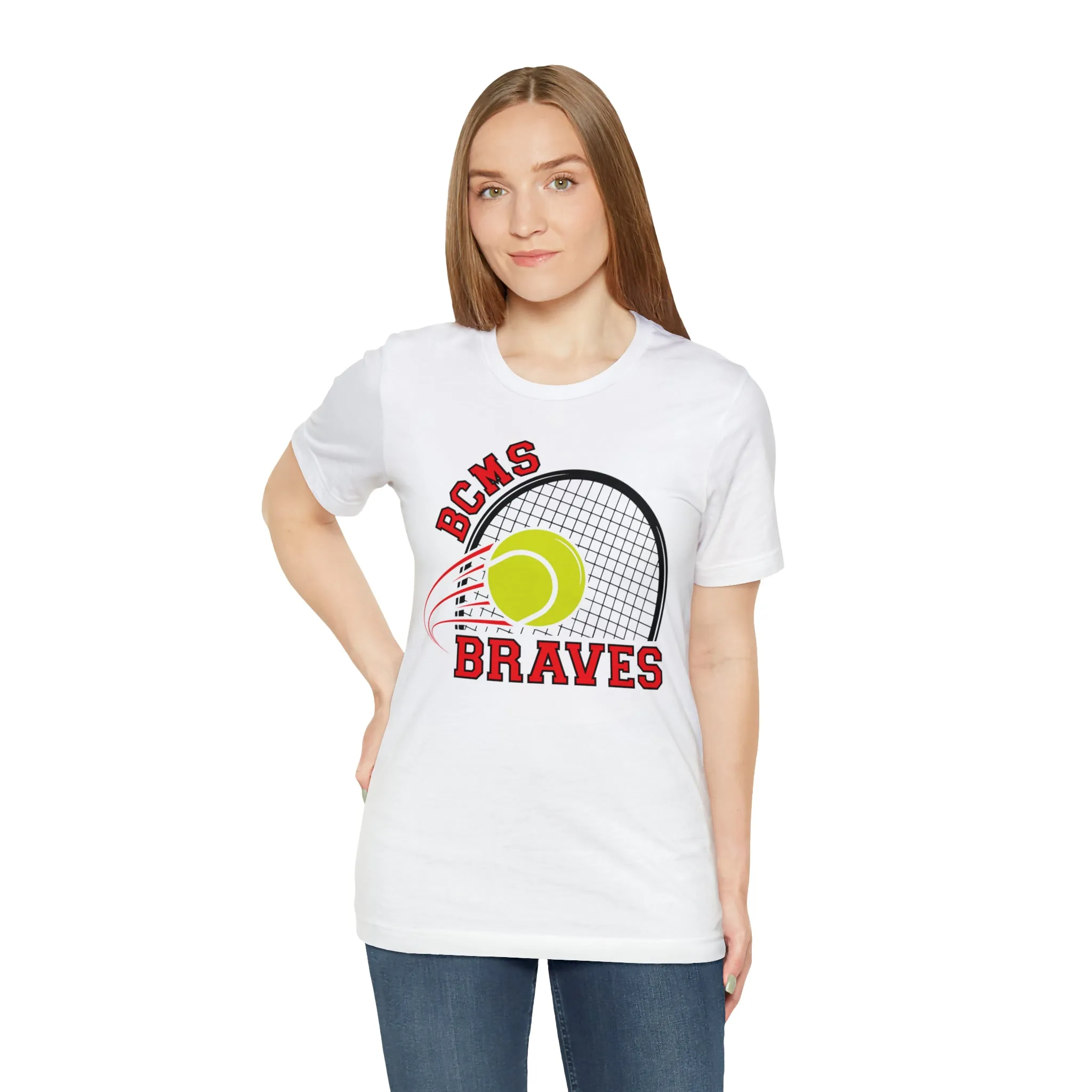 BCMS BRAVES Tennis Jersey Short Sleeve Tee