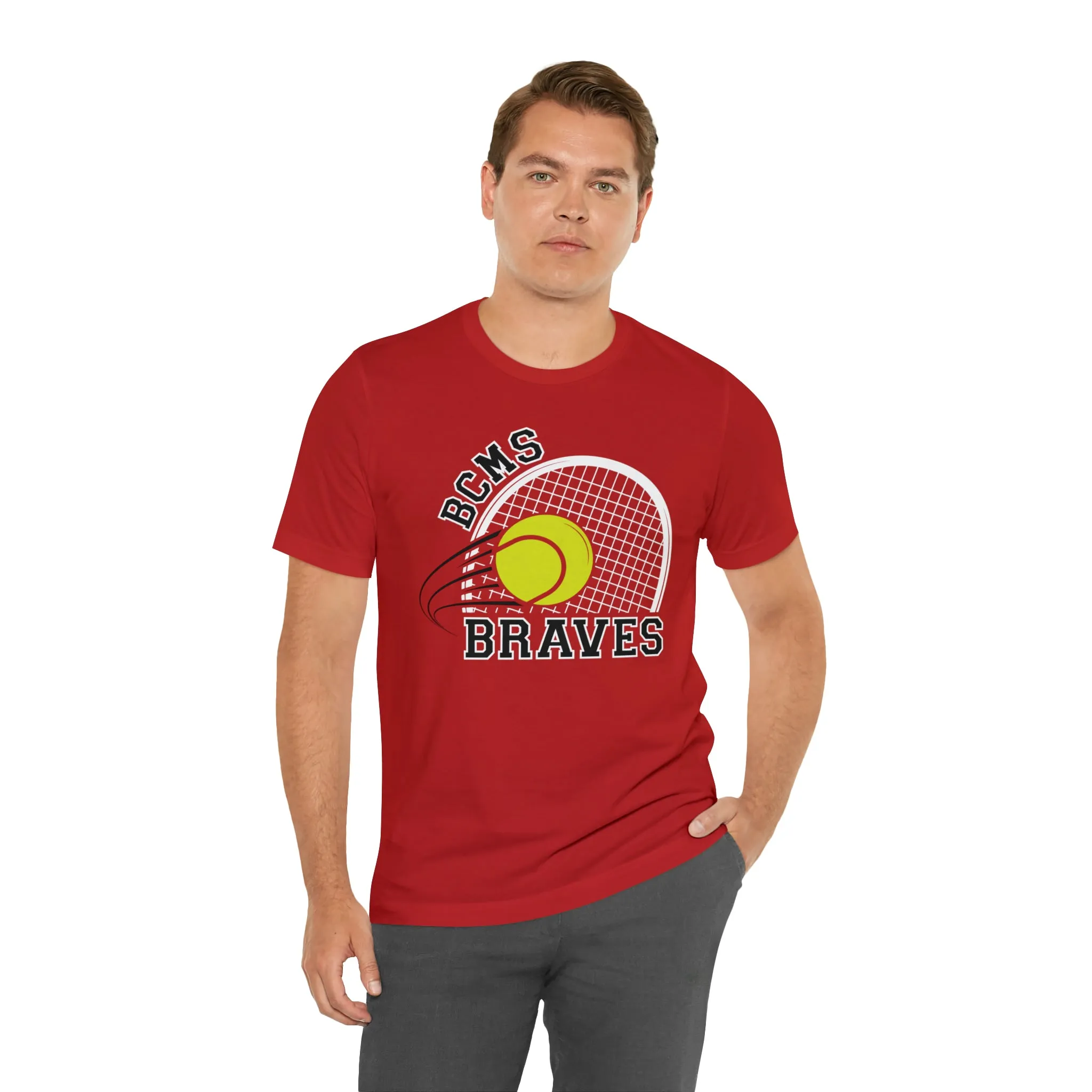 BCMS BRAVES Tennis Jersey Short Sleeve Tee