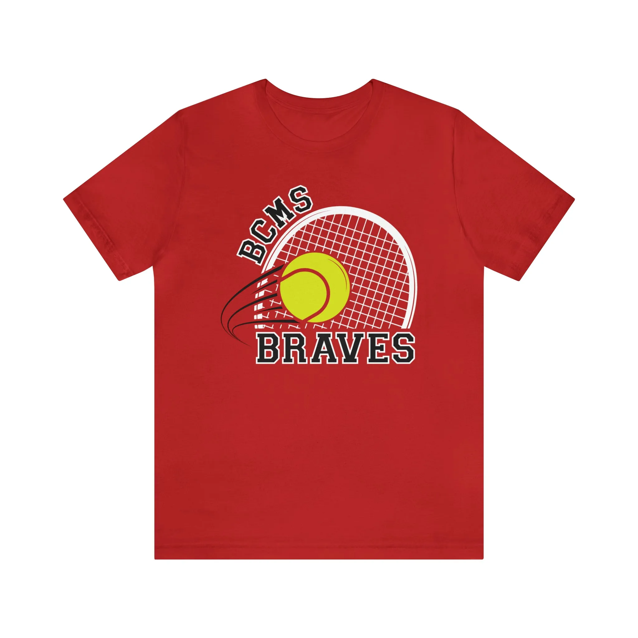 BCMS BRAVES Tennis Jersey Short Sleeve Tee