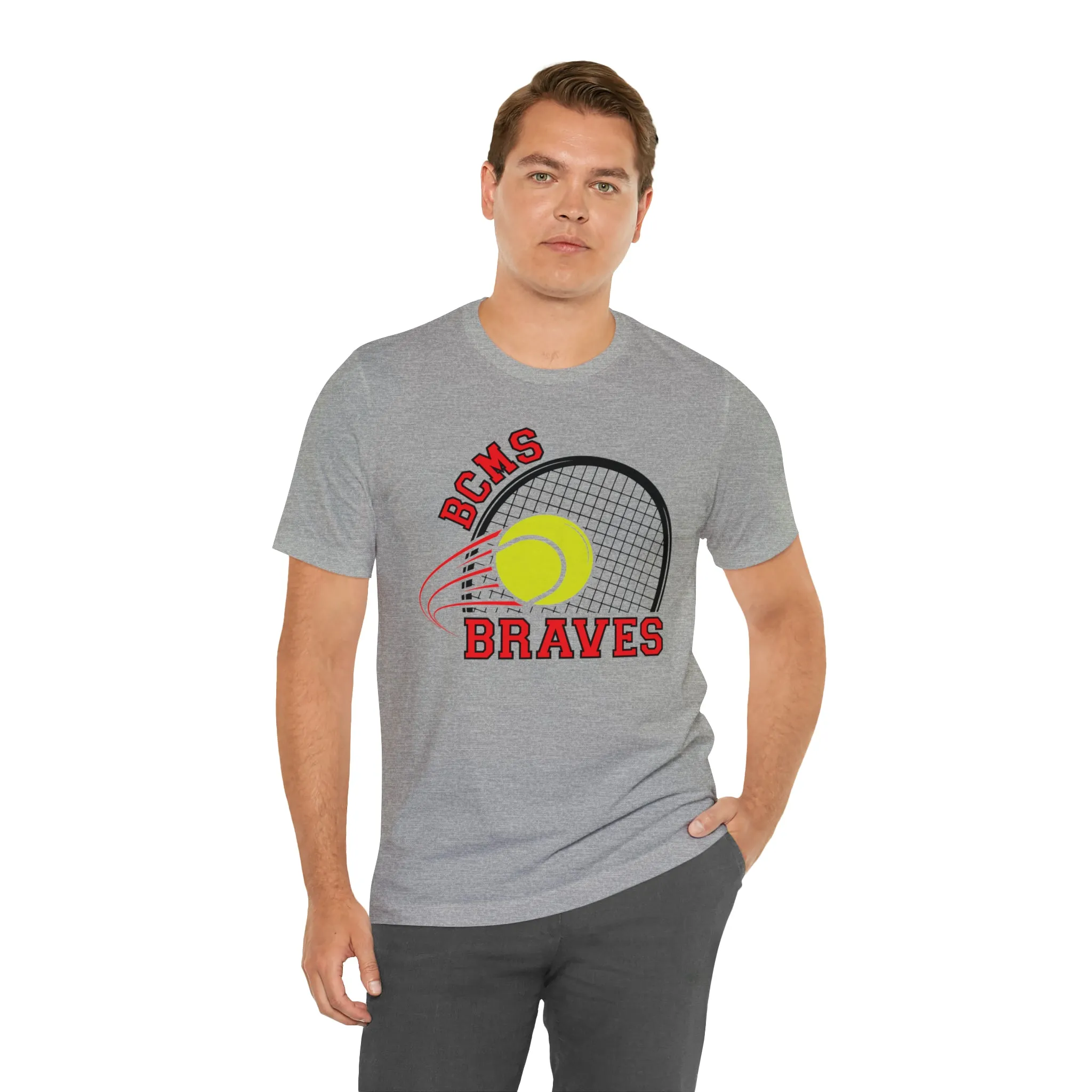 BCMS BRAVES Tennis Jersey Short Sleeve Tee