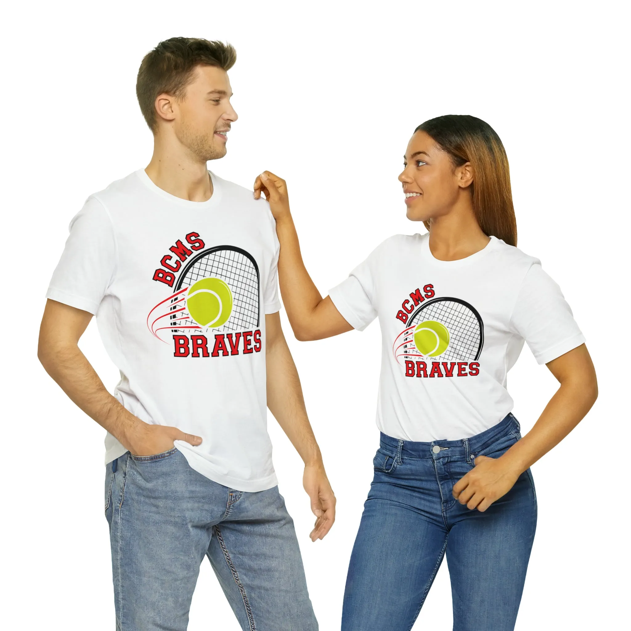 BCMS BRAVES Tennis Jersey Short Sleeve Tee