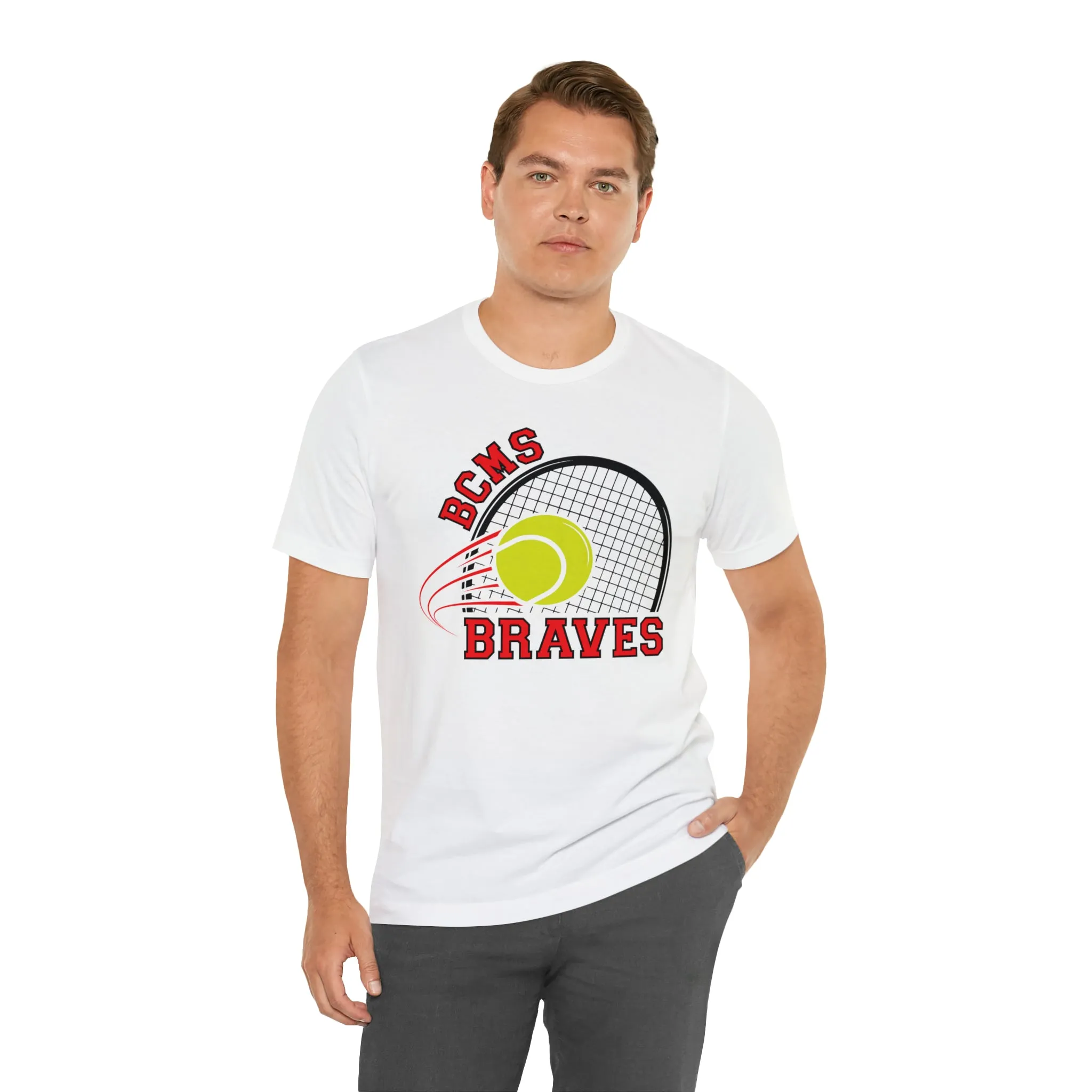 BCMS BRAVES Tennis Jersey Short Sleeve Tee