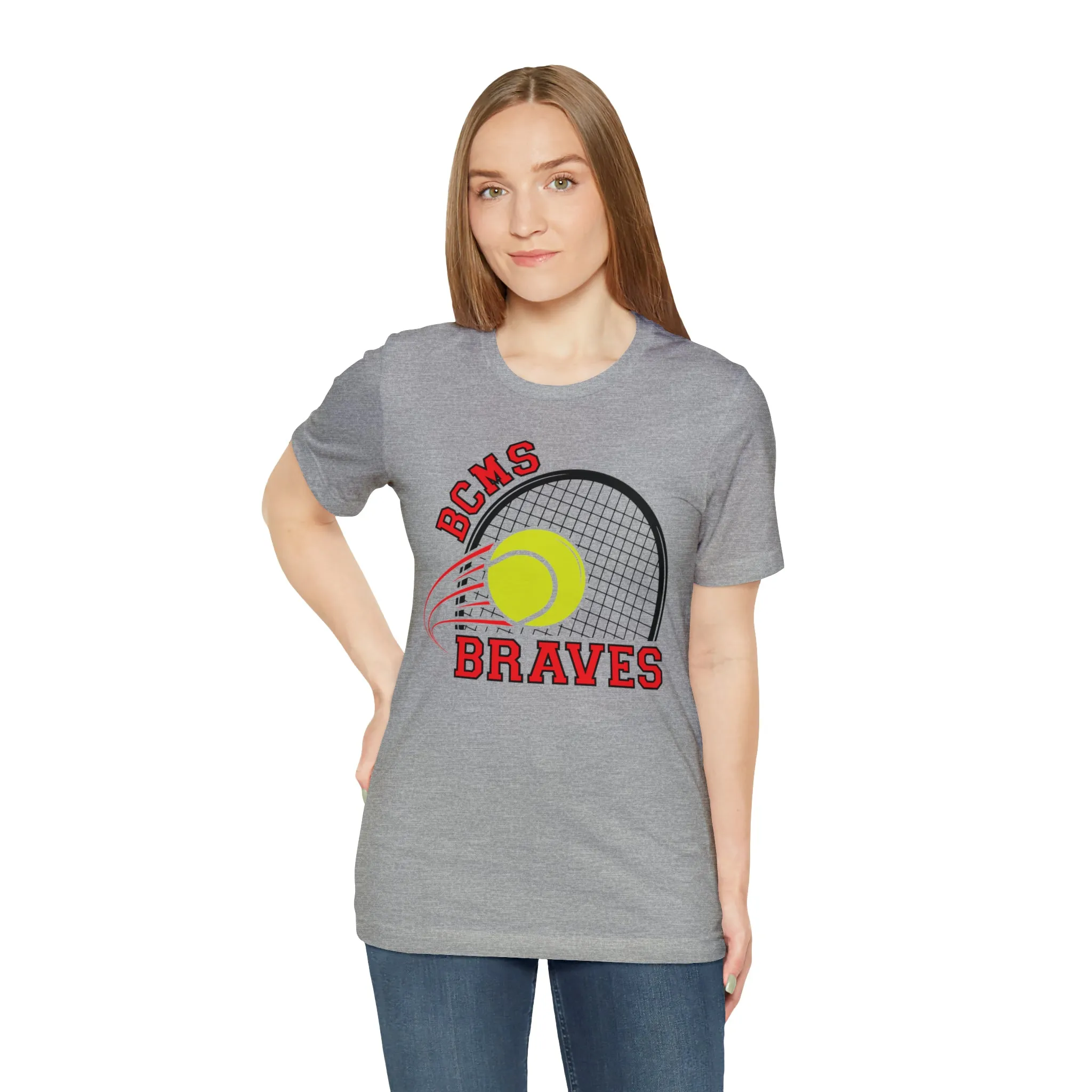 BCMS BRAVES Tennis Jersey Short Sleeve Tee