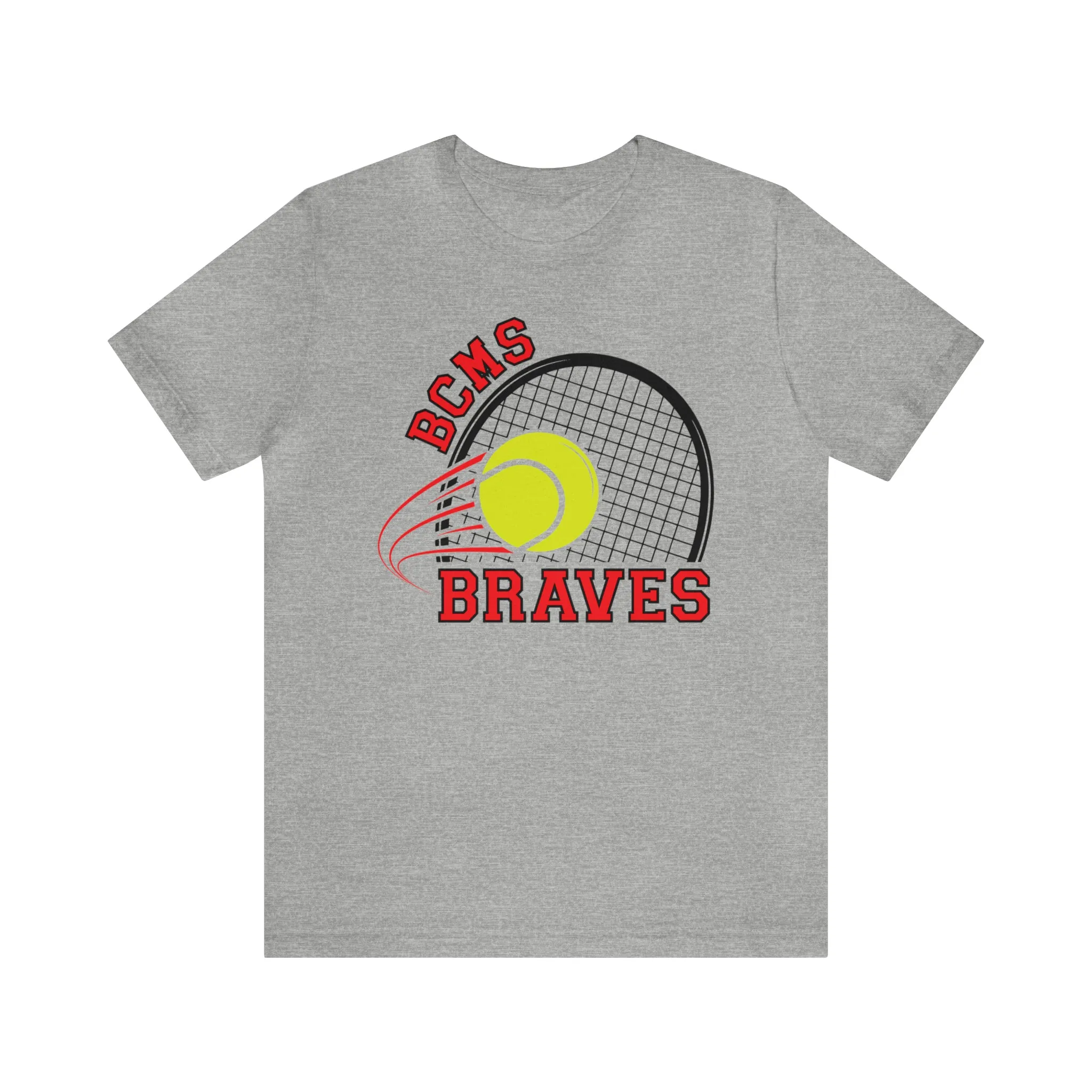 BCMS BRAVES Tennis Jersey Short Sleeve Tee