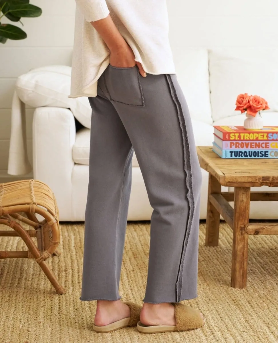 Bella Triple Fleece Sweatpant Grey
