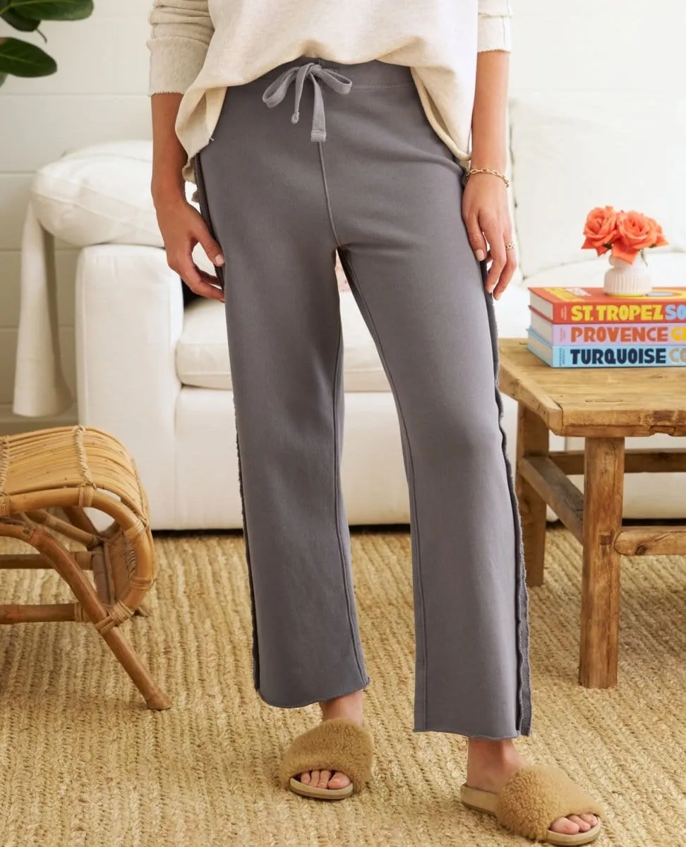 Bella Triple Fleece Sweatpant Grey