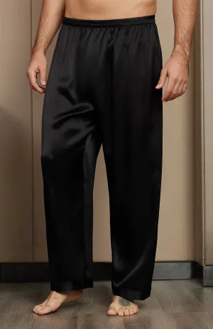 Black Satin Pyjama