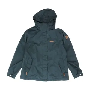 Black Solid Rain Coat