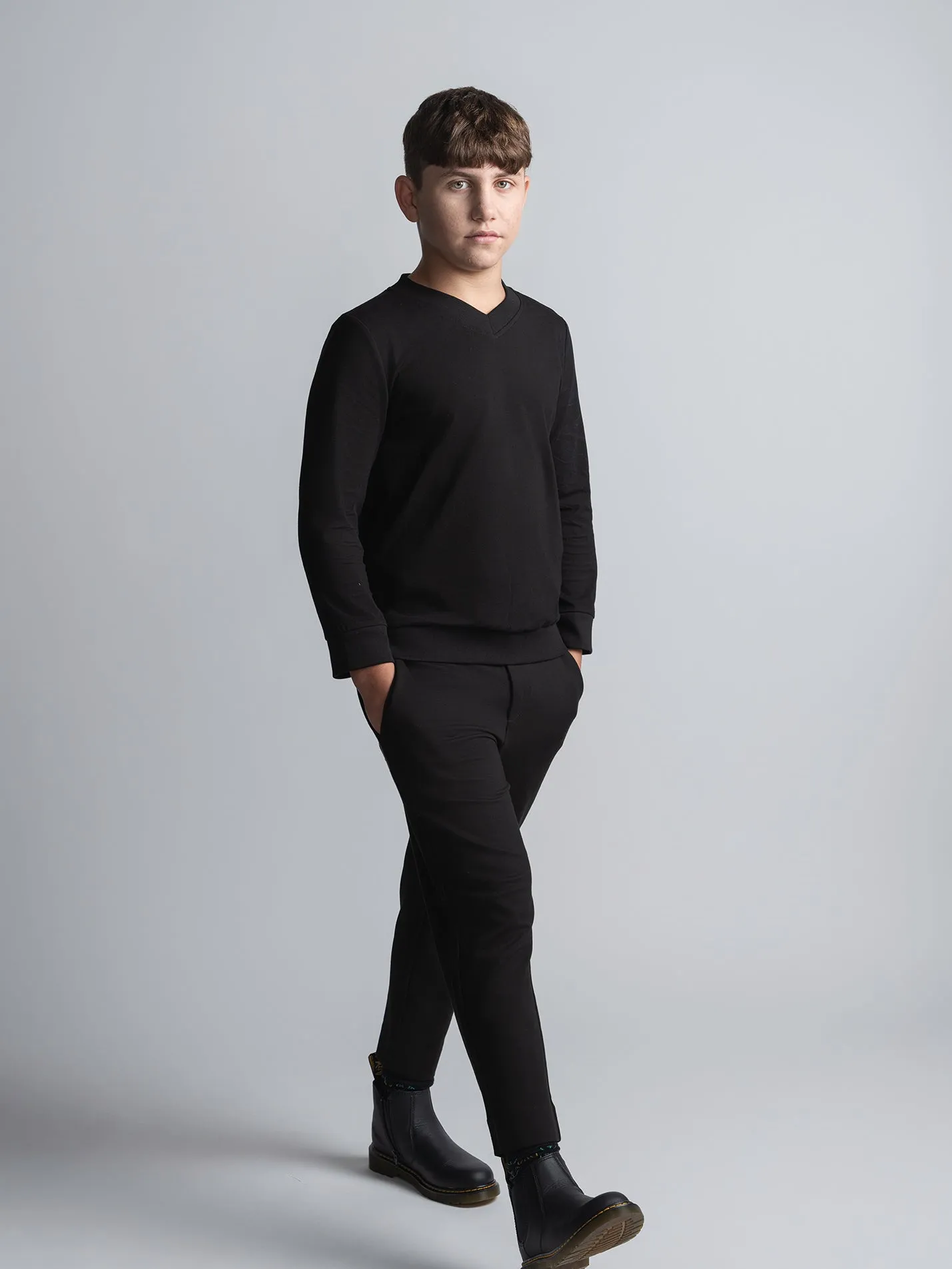 Black Stretch Pants