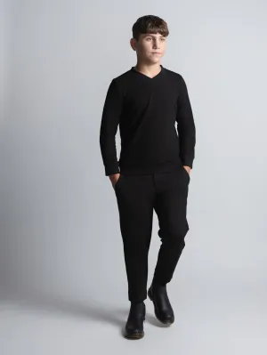 Black Stretch Pants