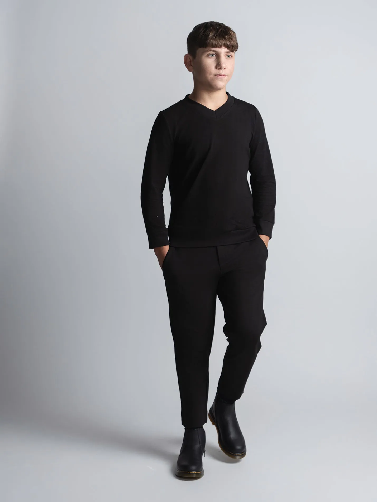 Black Stretch Pants