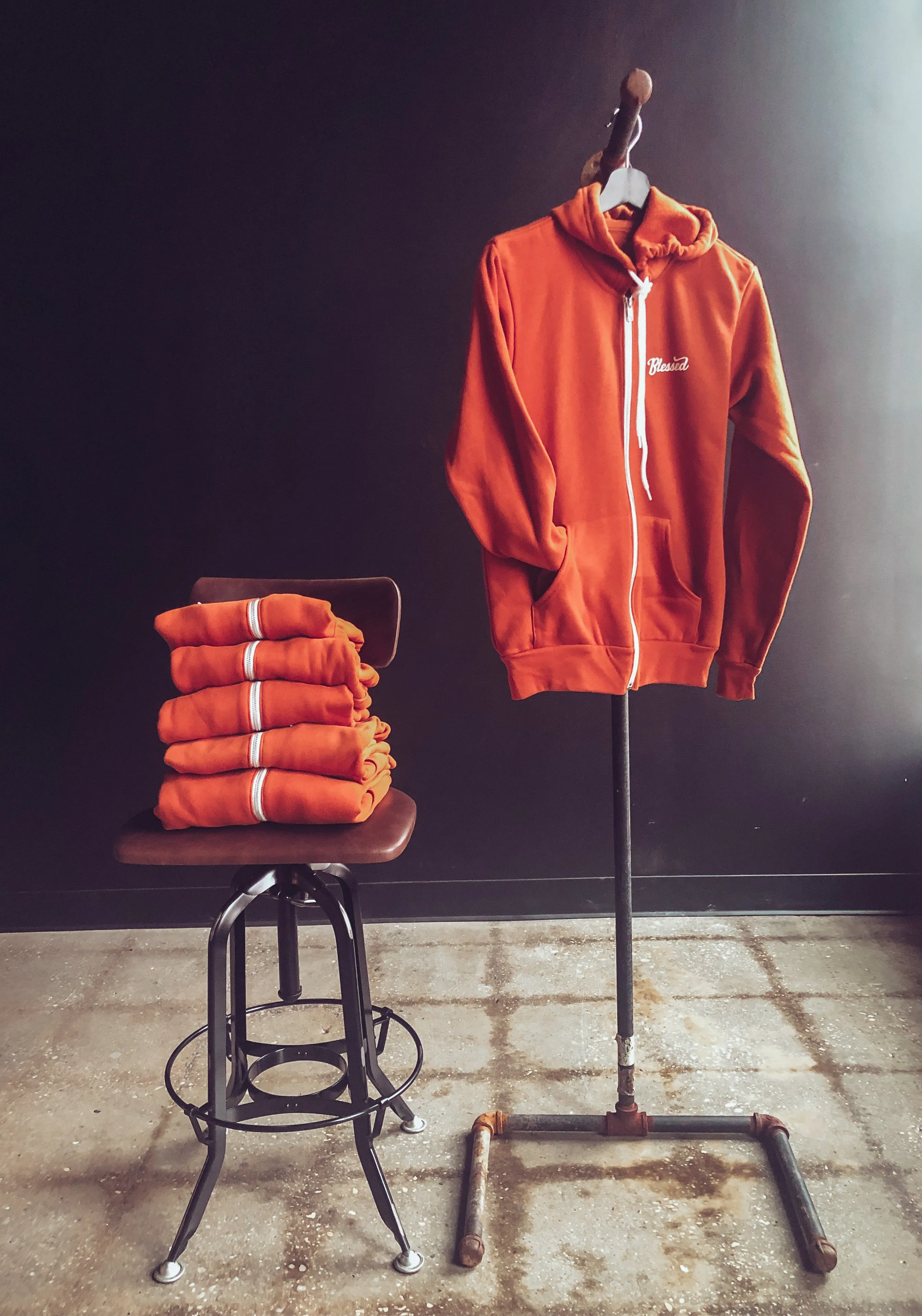 Blessed Adult Full-Zip Sponge Fleece Hoodie
