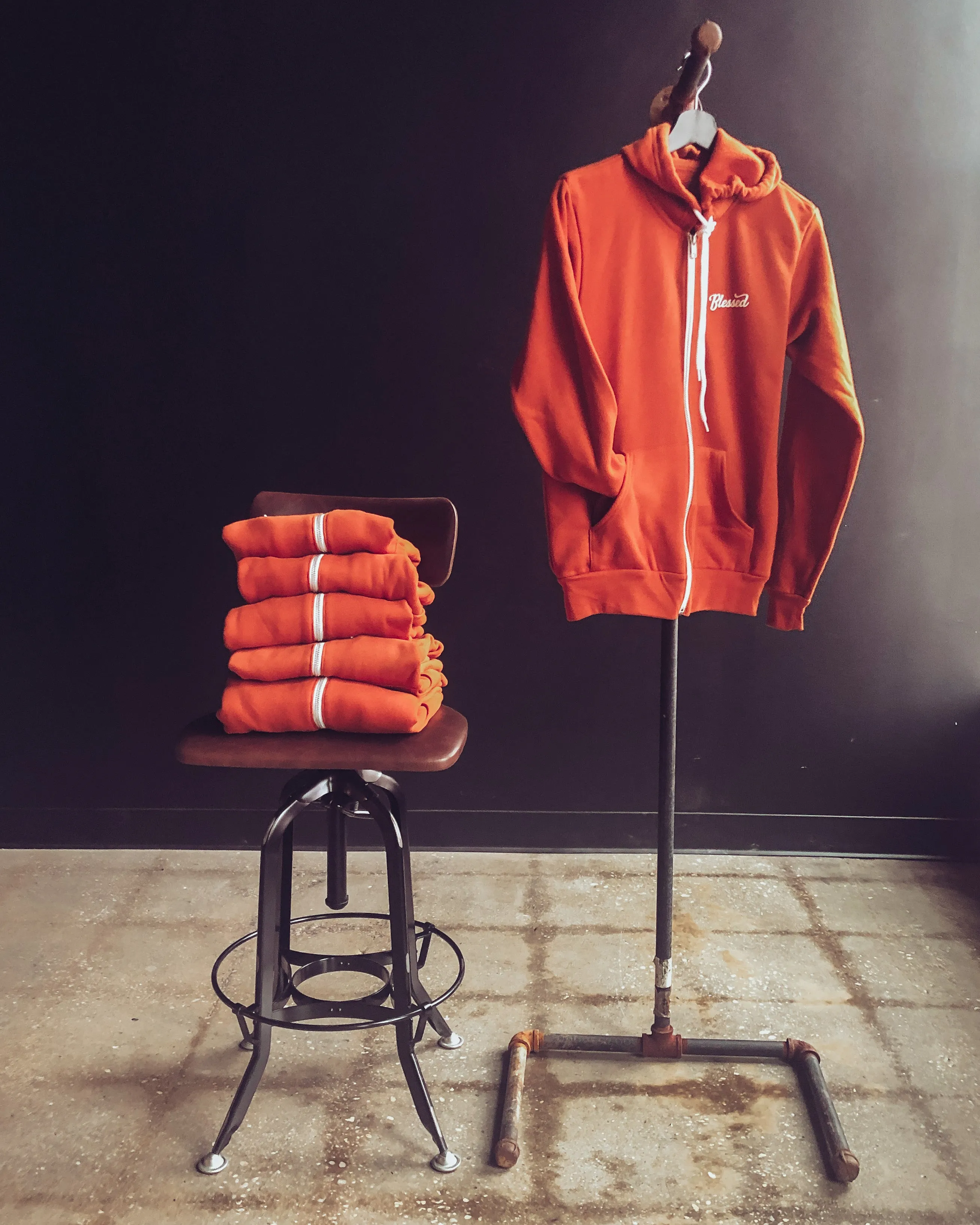 Blessed Adult Full-Zip Sponge Fleece Hoodie