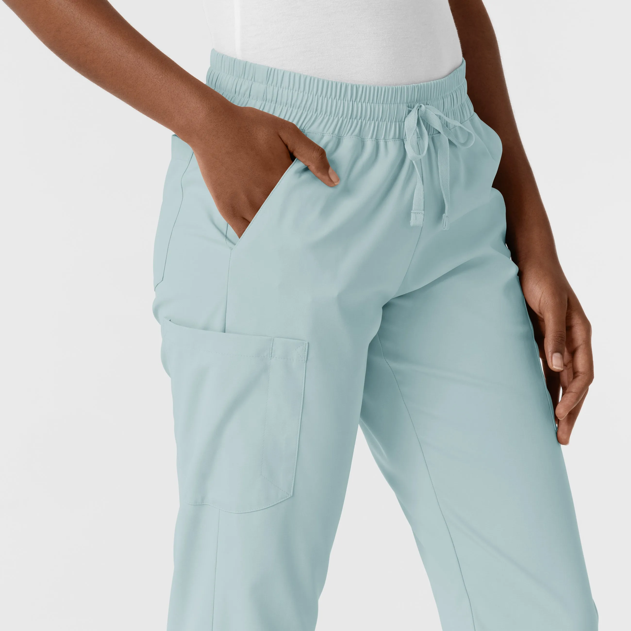 Boundless 5151 Jogger Scrub Pants Sky Blue