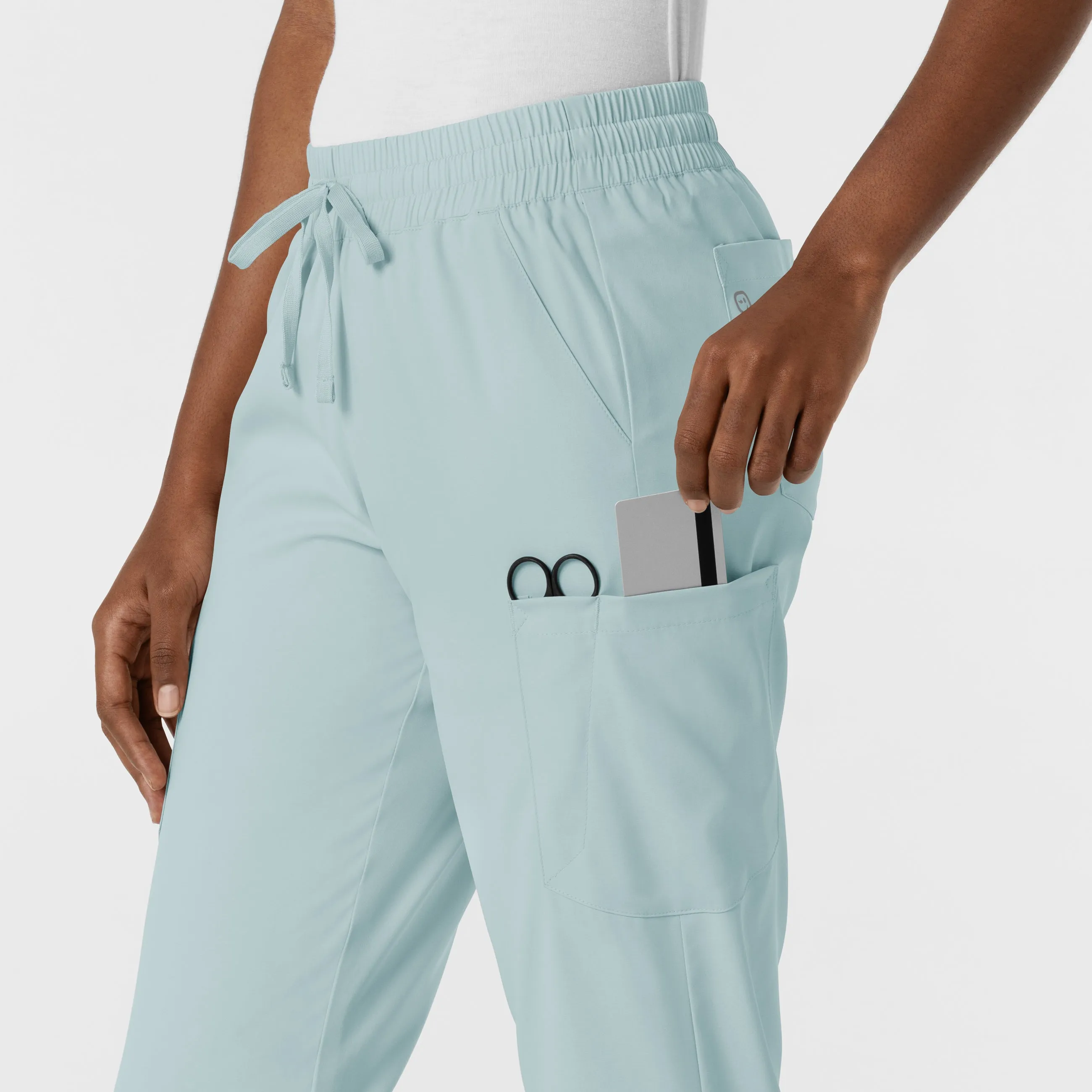 Boundless 5151 Jogger Scrub Pants Sky Blue