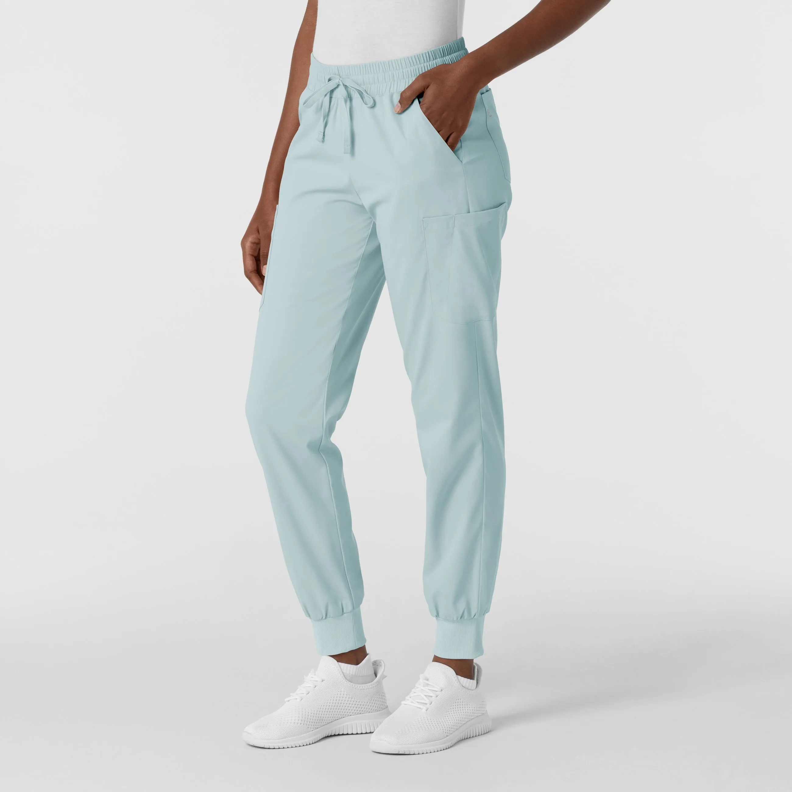 Boundless 5151 Jogger Scrub Pants Sky Blue